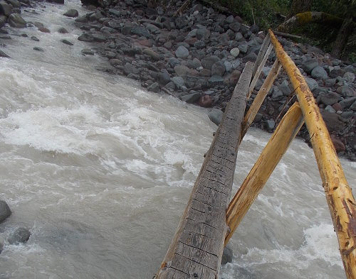 Creek with glacial flour